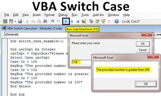 VBA Switch Case