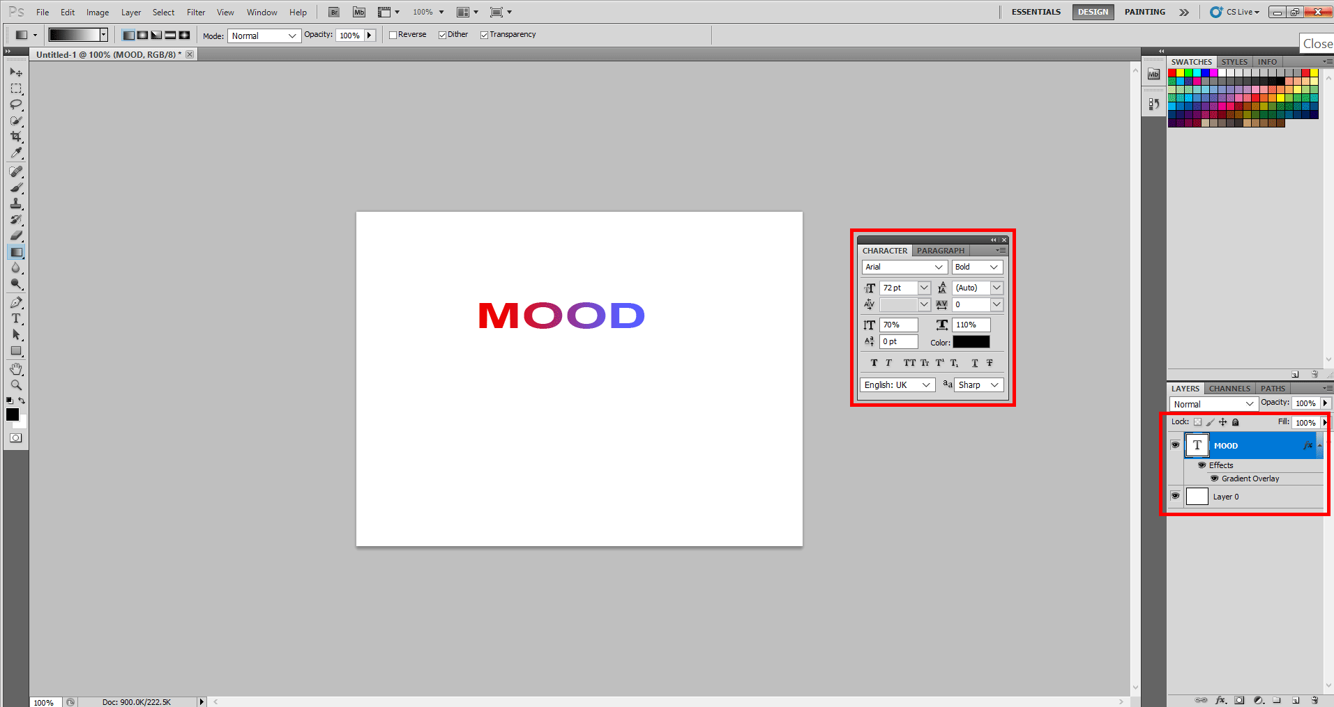 Adding Mood Sticker in Photoshop 12