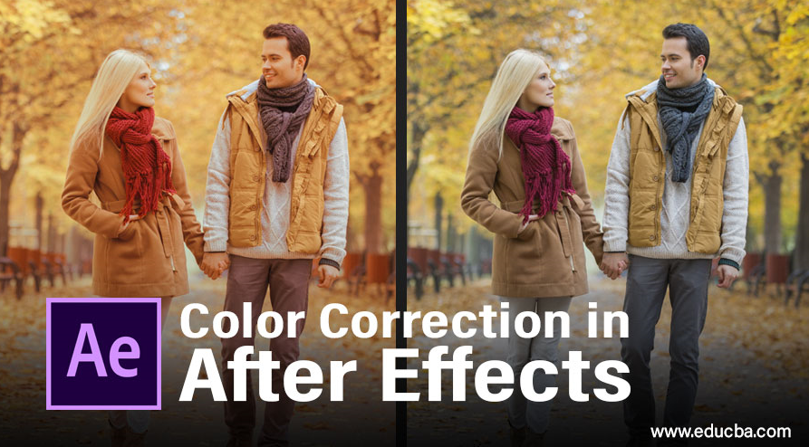 color correction in after effects