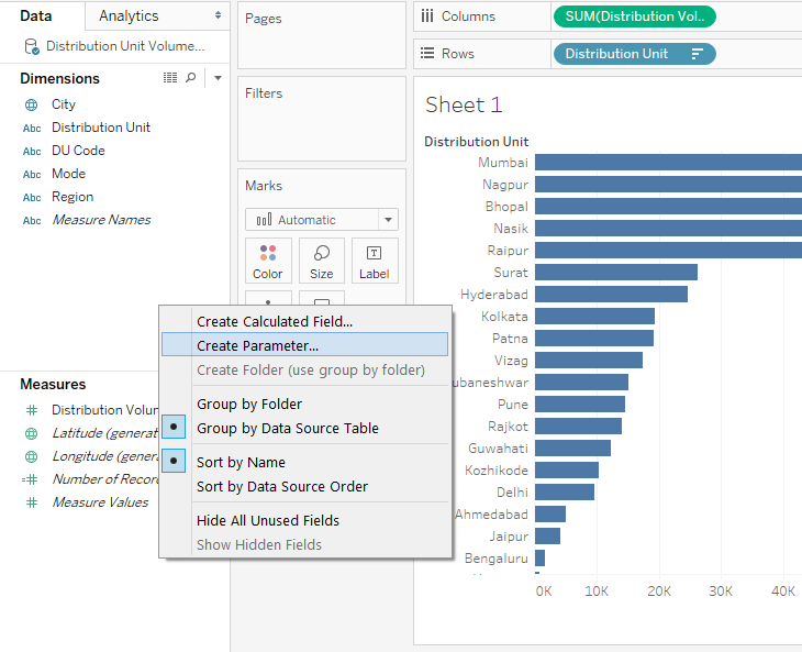 Conditional Formatting in Tableau 7