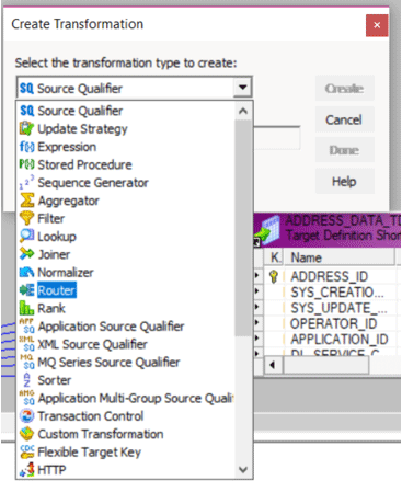Router Transformation in Informatica