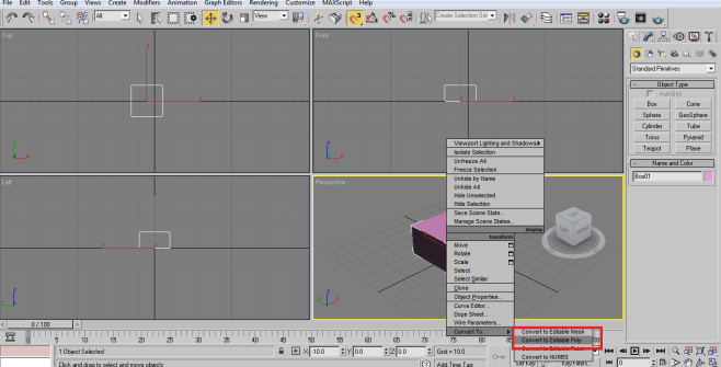 editable poly (3ds Max Architecture)