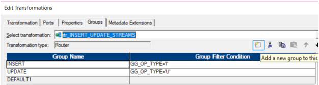 Router Transformation in Informatica