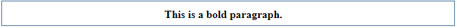 This is a bold paragraph