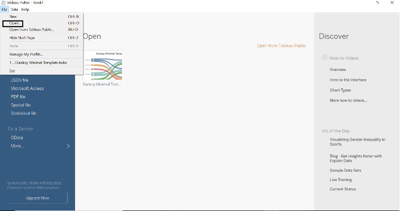 Sanky Chart In Tableau image 1