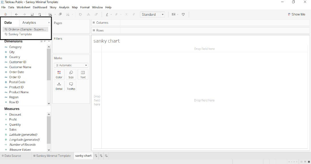 Sanky Chart In Tableau image 6