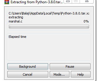 install python 4