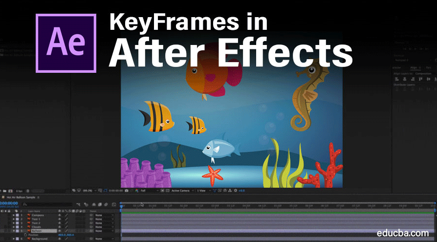 keyframes in after effects