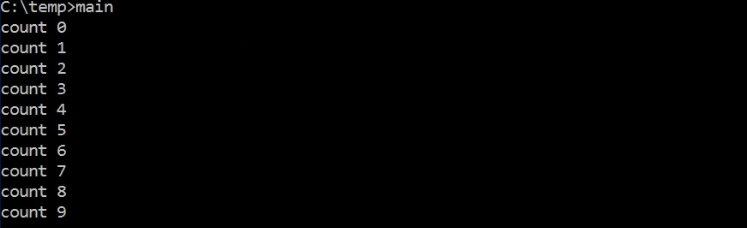 loop variable