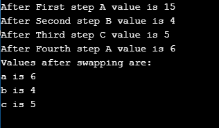 output4 swapping in c#
