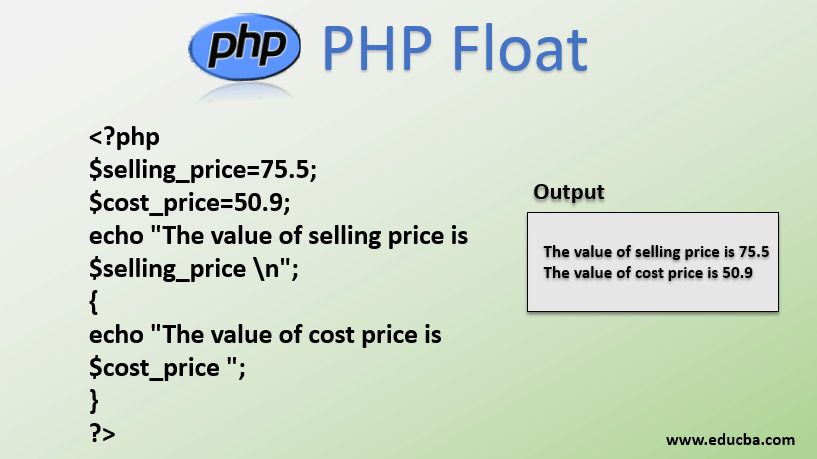 php float