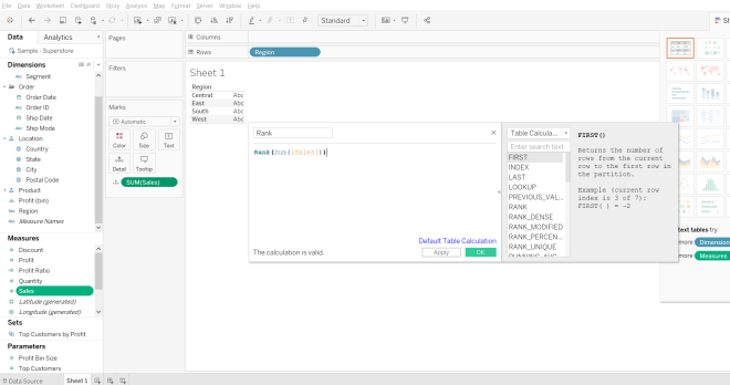 rank function in tableau-1.8