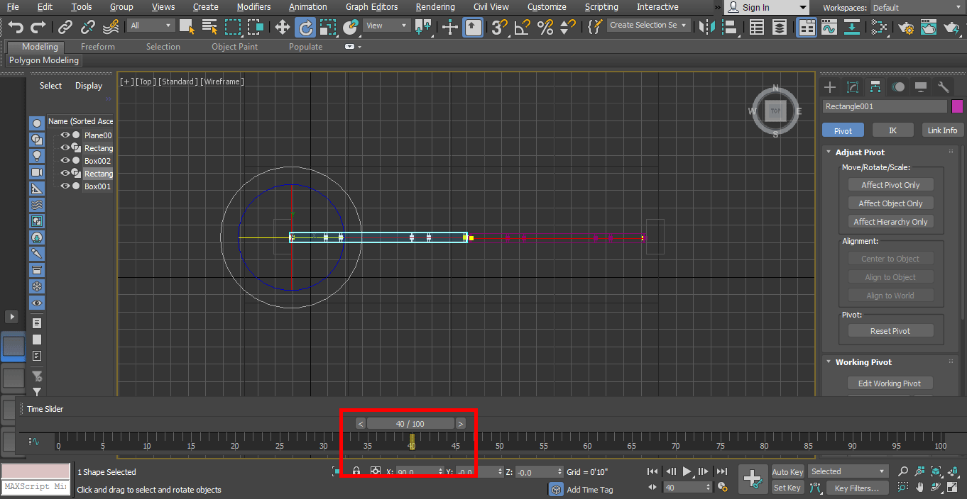 record animation (Animation in 3ds Max)