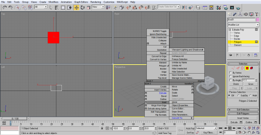 select inset (3ds Max Architecture)