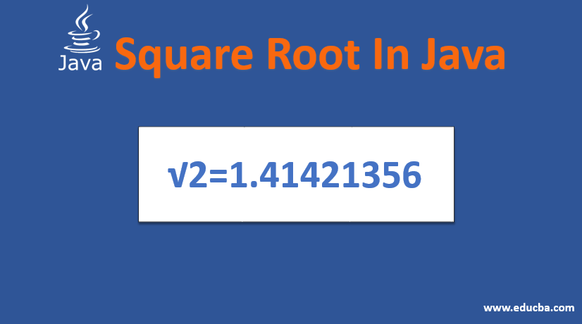 square root in java