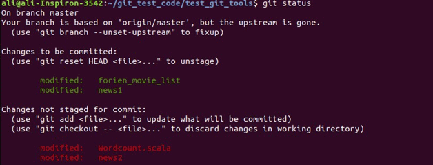 stashing and cleaning