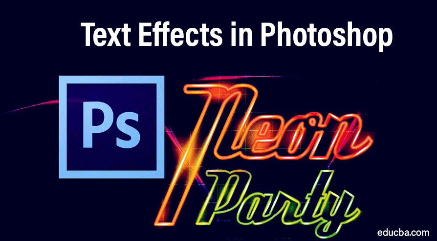 Text Effects in Photoshop