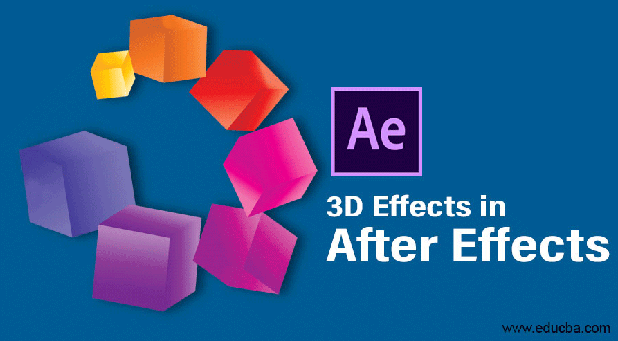 3D effects in after effects