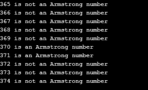 Example 3 - Armstrong Number
