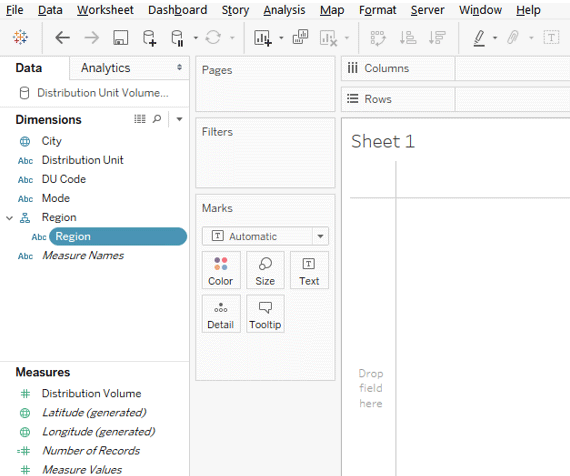 Hierarchy in Tableau 7