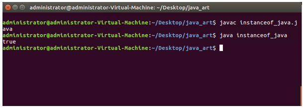 INSTANCEOF JAVA1