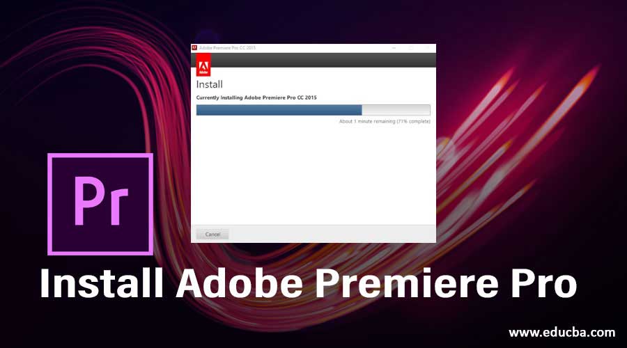 Install Adobe Premiere Pro