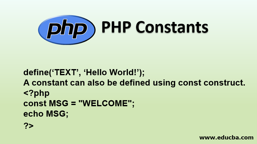 PHP Constants