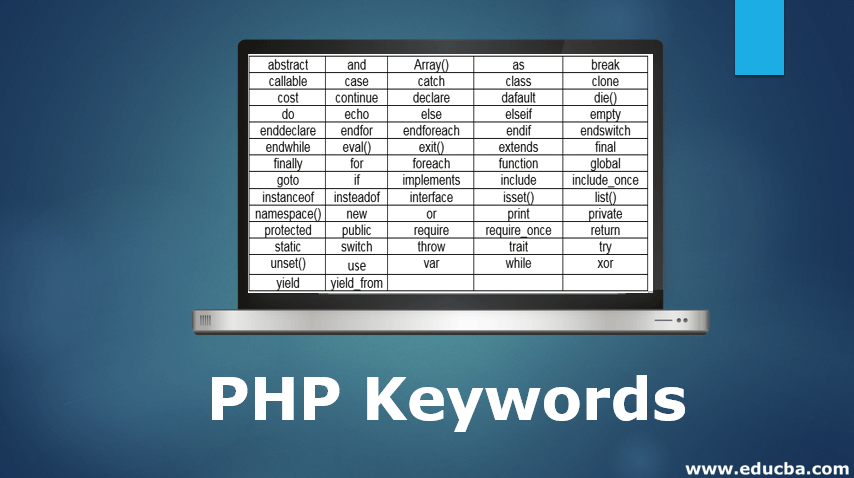 PHP Keywords