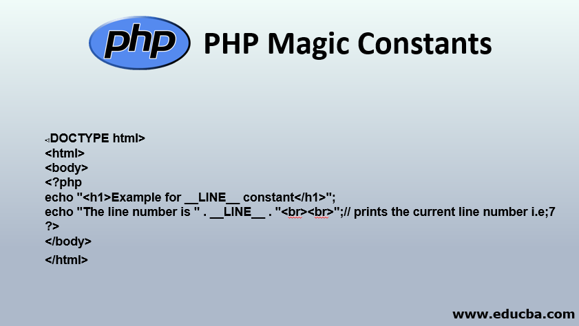 PHP Magic Constants