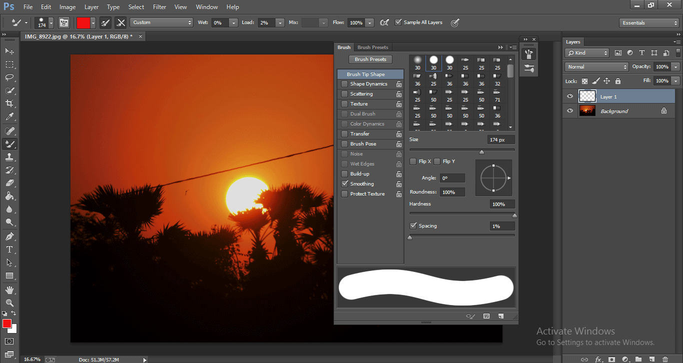 Photoshop Mixer Brush Tool 1-14