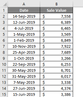 Power BI Calendar Example 2-1