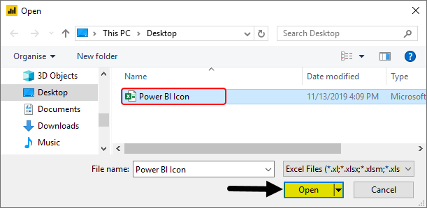 Power BI Icon Example 1-4