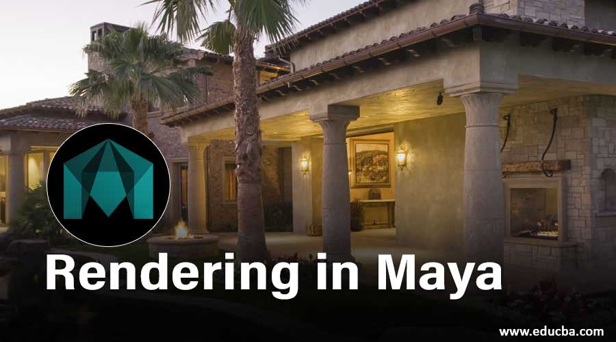 Rendering in Maya
