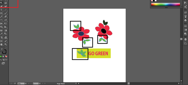 Selection Tool in Illustrator 1-7