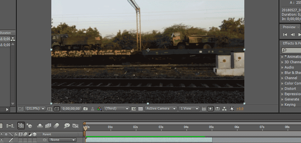 Slow Motion in After Effects 1-3