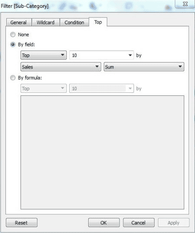 Tableau Context Filter-1.7