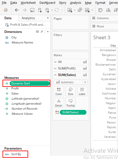 Tableau Dynamic Parameters 1-13