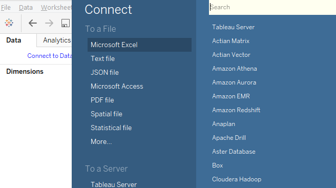 Click Microsoft Excel 1-2