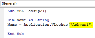 VBA Lookup Example 2-4