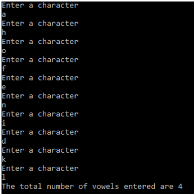 Break Statement in C