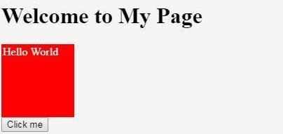jQuery Elements 1-10