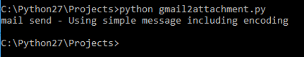 send mail in python