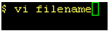 Vi Filename