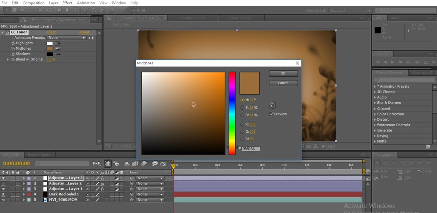Color Grading in After Effects - 41