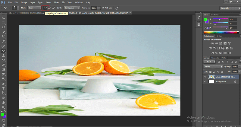 Color Replacement Tool Photoshop-18