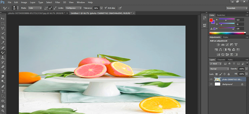 Color Replacement Tool Photoshop-21
