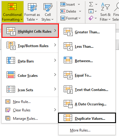Highlighting Matching Data 5-2