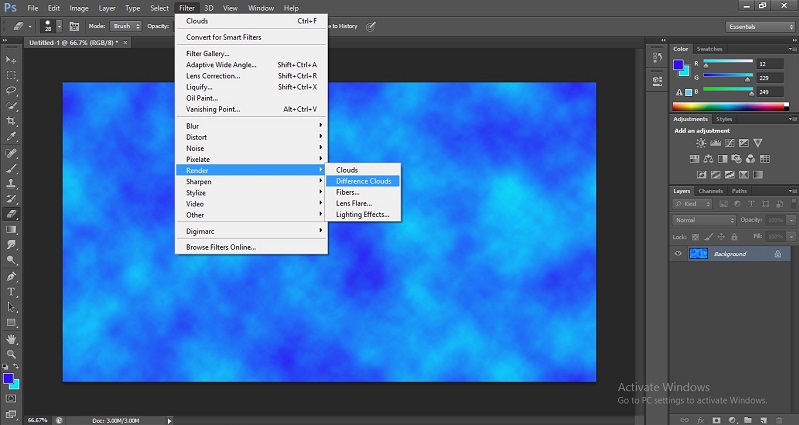 Filters in Photoshop 1-14