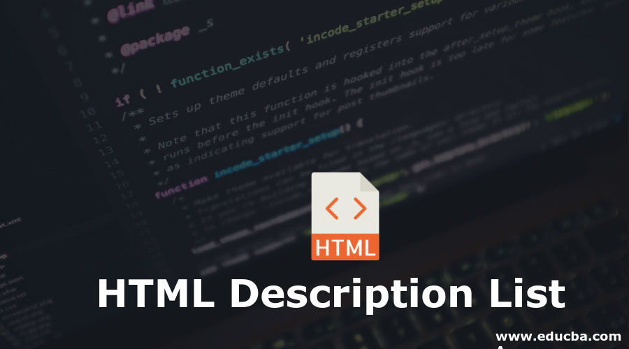 HTML-Description-List