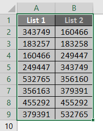 Highlighting Matching Data 5-1